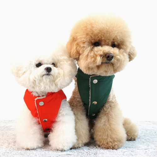 유아러피치 베이직 웜 패딩 강아지겨울옷