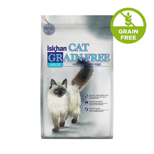 이즈칸 캣 그레인프리 어덜트 6.5kg 고양이 사료