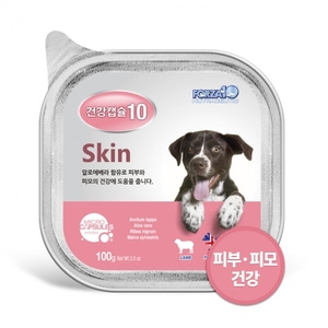 포르자 건강캡슐10 피부 skin 100g 강아지 기능성 주식캔